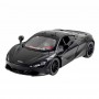 Masina McLaren 720S cu usi, capota, portbagaj mobile, lumini, sunete motor, scara 1:32, lungime 14.5 cm, negru