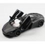 Masina McLaren 720S cu usi, capota, portbagaj mobile, lumini, sunete motor, scara 1:32, lungime 14.5 cm, negru