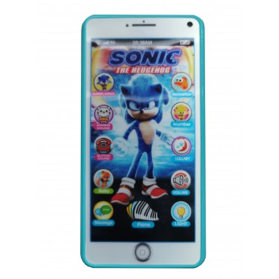 Telefon interactiv Sonic Learn Pad cu 10 functii elSales ELS-TES, varsta 3+