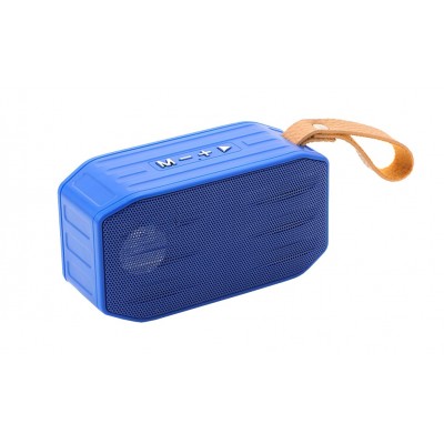 Boxa portabila elSales ELS-296 cu Bluetooth, AUX, USB, cititor card, radio FM, albastru