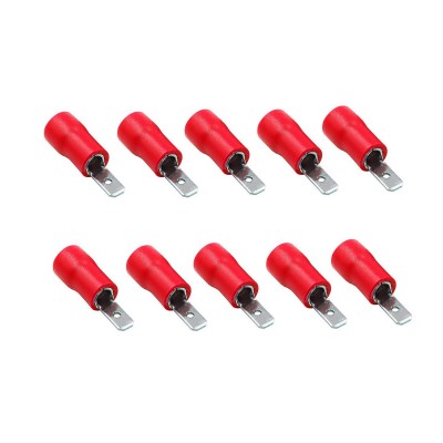 Set 10 bucati papuci electrici 2.8 mm tata elSales ELS-PET28, rosu