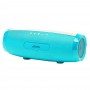 Boxa portabila elSales ELS-165 cu Bluetooth, AUX, USB, cititor card, lumini Magic Party Lights, radio FM, handsfree, verde