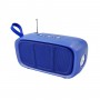 Boxa portabila elSales ELS-615 cu Bluetooth, AUX, USB, cititor card, lanterna, radio FM, incarcare solara, albastru