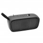 Boxa portabila elSales ELS-615 cu Bluetooth, AUX, USB, cititor card, lanterna, radio FM, incarcare solara, negru