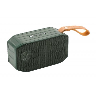 Boxa portabila elSales ELS-296 cu Bluetooth, AUX, USB, cititor card, radio FM, verde