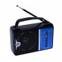 Radio portabil elSales RX-A07AC cu FM, AM, TV, SW1, SW2 , alimentare la priza sau baterii, negru/albastru
