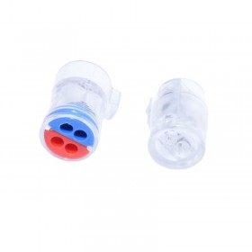 Conector doza tip Fast Press elSales ELS-LT-724, transparent