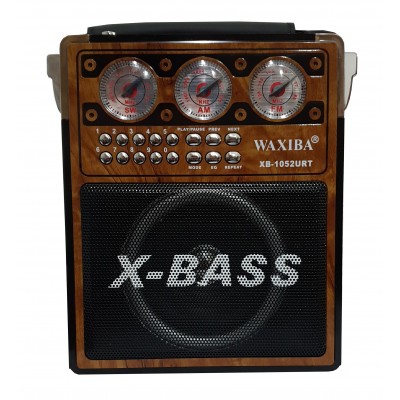 Radio Cu USB , Card Reader , FM, AM , SW , Lanterna LED , Acumulator Integrat , Culoare Lemn