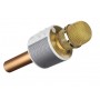 Microfon Karaoke Cu Bluetooth Si Boxa Incorporata , Compatibil cu Orice Smartphone , Acumulator Integrat , Auriu