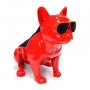 Boxa Portabila Bulldog Cu Bluetooth , Cititor USB , Card , Radio , Rosu